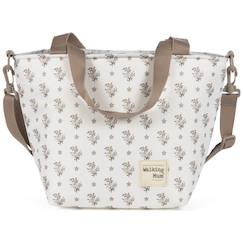 Puériculture-Sac isotherme botton fleurs