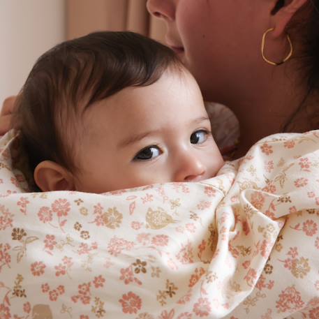 Lot de 3 langes Rose, marron, écru 3 - vertbaudet enfant 