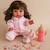 Coffret repas petit pot et biberon magiques pour poupée anniversaire Rose 2 - vertbaudet enfant 