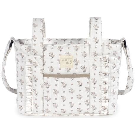 Sac crossbody botton fleurs Beige 1 - vertbaudet enfant 