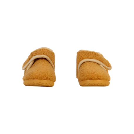 Chaussons  à scratch Beige+Mostaza+Rosa 11 - vertbaudet enfant 