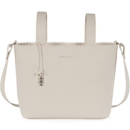 Sac à poussette crossbody icon cream Bleu+Crème+Gris+Rose+Vert 7 - vertbaudet enfant 