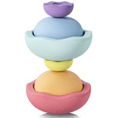 Jouet-Jeu de motricité inside rainbow pastel (6 blocs)