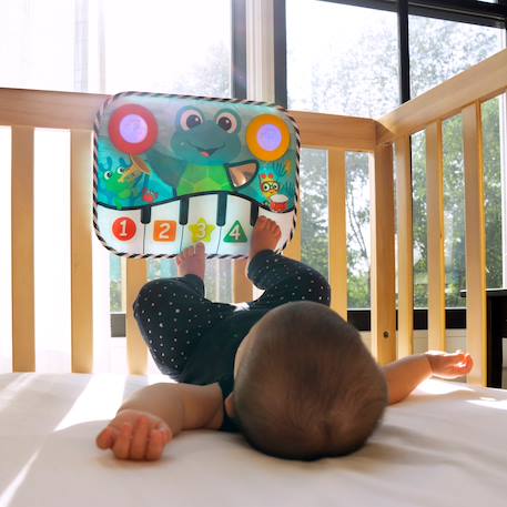 Jouet à accrocher et clavier musical Multicolore 2 - vertbaudet enfant 