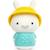 Veilleuse musicale baby bunny Bleu+Rose 1 - vertbaudet enfant 
