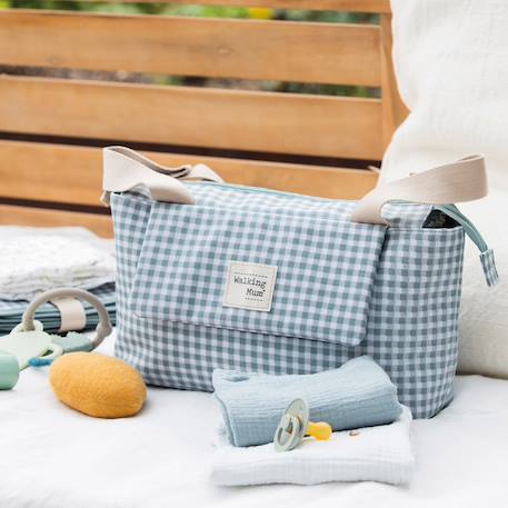 Trousse de toilette i love vichy vert Vert, blanc 5 - vertbaudet enfant 
