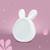 Réveil lapin rose Blanc+Rose 3 - vertbaudet enfant 