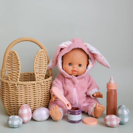 Coffret repas petit pot et biberon magiques pour poupée céréales Blanc, rose+Marron, rose 11 - vertbaudet enfant 