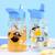 Gourde enfant ergonomique 450 ml Beige+Bleu+Gris+Jaune+Kaki+Noir+Rose+Vert de gris 7 - vertbaudet enfant 