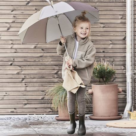 Doudou plat ninka Beige, rose 2 - vertbaudet enfant 