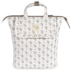 Puériculture-Sac à langer-Sac à dos à langer botton fleurs