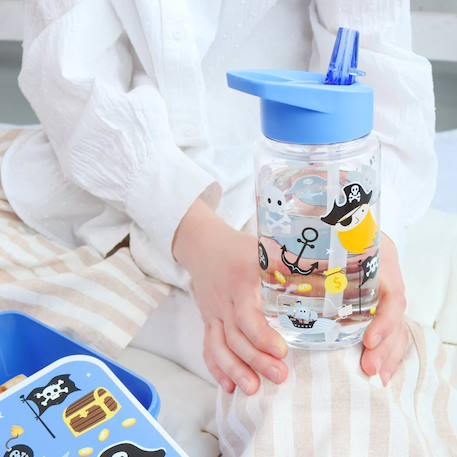 Gourde enfant ergonomique 450 ml Beige+Bleu+Gris+Jaune+Kaki+Noir+Rose+Vert de gris 6 - vertbaudet enfant 