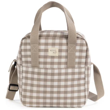 Sac isotherme biberons caetana sand (5,28 l) Beige 1 - vertbaudet enfant 