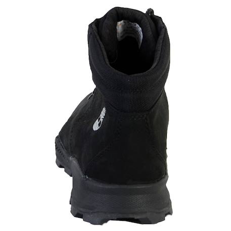 Baskets montantes  à lacets  velours Black nubuck 3 - vertbaudet enfant 