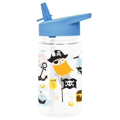 Gourde enfant ergonomique 450 ml Beige+Bleu+Gris+Jaune+Kaki+Noir+Rose+Vert de gris 5 - vertbaudet enfant 