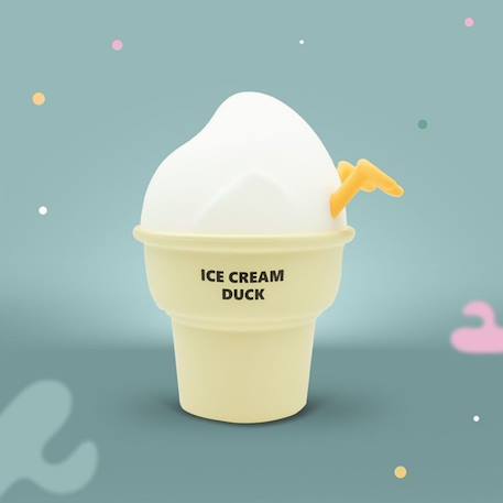 Veilleuse rechargeable glace Blanc, jaune 6 - vertbaudet enfant 