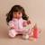 Coffret repas petit pot et biberon magiques pour poupée anniversaire Rose 5 - vertbaudet enfant 