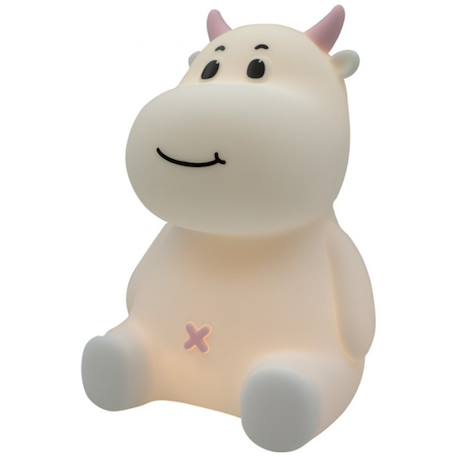 Veilleuse rechargeable vache rose Blanc, bleu, noir+Blanc, rose, noir 6 - vertbaudet enfant 