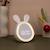 Réveil lapin rose Blanc+Rose 2 - vertbaudet enfant 