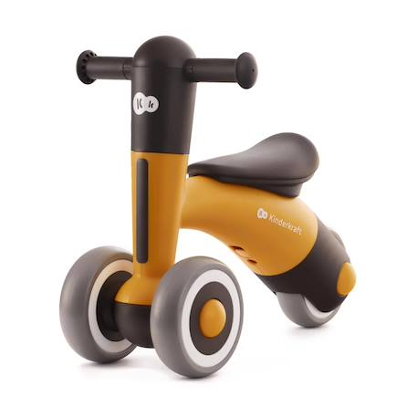 Draisienne bébé sans pédale dès 1 an – selle réglable – modèle minibi Jaune 1 - vertbaudet enfant 