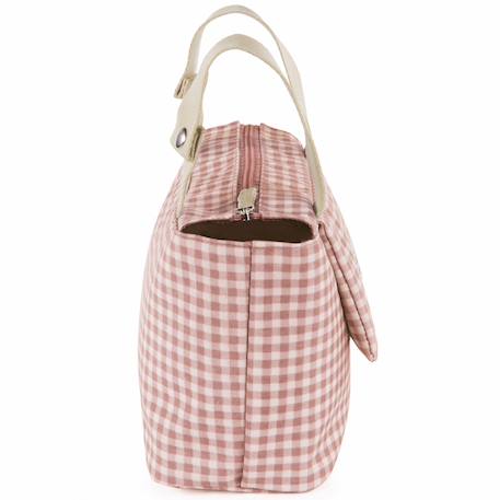 Sac à poussette i love vichy rose Gris, blanc+Rose, blanc+Vert, blanc 9 - vertbaudet enfant 