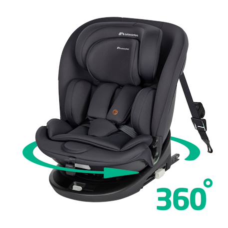 Siège auto évolutif pivotant demeter 360° i-size Mineral black 1 - vertbaudet enfant 