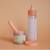 Coffret repas petit pot et biberon magiques pour poupée céréales Blanc, rose 4 - vertbaudet enfant 