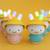 Veilleuse musicale baby bunny Bleu+Rose 12 - vertbaudet enfant 