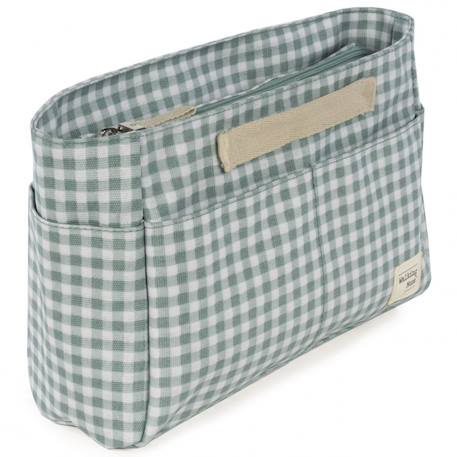 Trousse de toilette i love vichy vert Vert, blanc 2 - vertbaudet enfant 