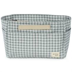 Puériculture-Trousse de toilette i love vichy vert