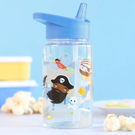 Gourde enfant ergonomique 450 ml Beige+Bleu+Gris+Jaune+Kaki+Noir+Rose+Vert de gris 8 - vertbaudet enfant 