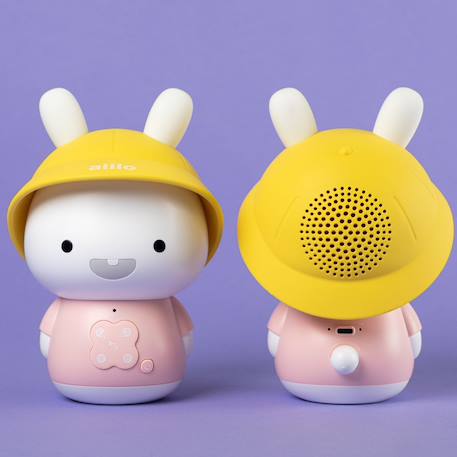 Veilleuse musicale baby bunny Bleu+Rose 10 - vertbaudet enfant 
