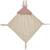 Doudou plat ninka Beige, rose 1 - vertbaudet enfant 