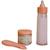 Coffret repas petit pot et biberon magiques pour poupée céréales Blanc, rose 1 - vertbaudet enfant 