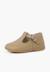 Salomés en cuir avec fermeture à boucle Blanc+Camel+Ciel clair 8 - vertbaudet enfant 