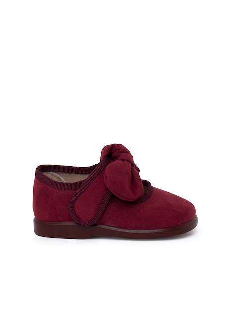 Babies bamara avec fermeture à scratch à ruban Bleu marine+Bordeaux+Gris+Noir+Rose+Taupe+Terrecuite 7 - vertbaudet enfant 