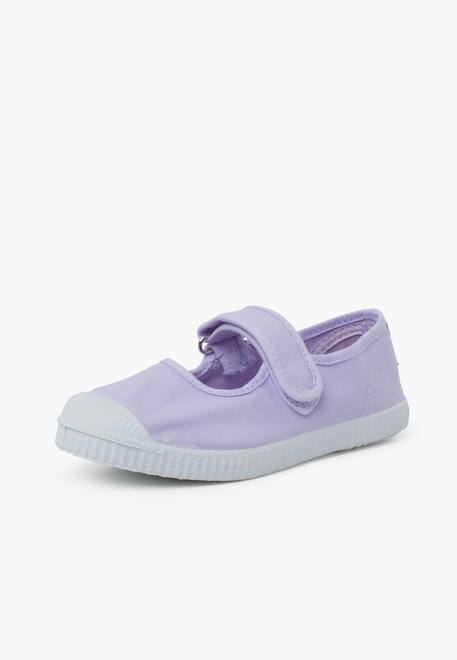 Chaussures babies bout en caoutchouc à fermeture scratch Aigue-marine+Bleu navy+Lavande pastel+Rose chewing-gum 14 - vertbaudet enfant 