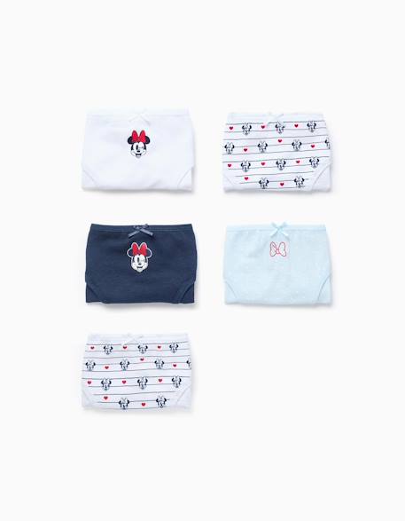 Lot de 5 pantalons minnie Multicolore 1 - vertbaudet enfant 
