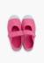 Chaussures babies bout en caoutchouc à fermeture scratch Aigue-marine+Blanc+Bleu navy+Rose+Rose chewing-gum 29 - vertbaudet enfant 