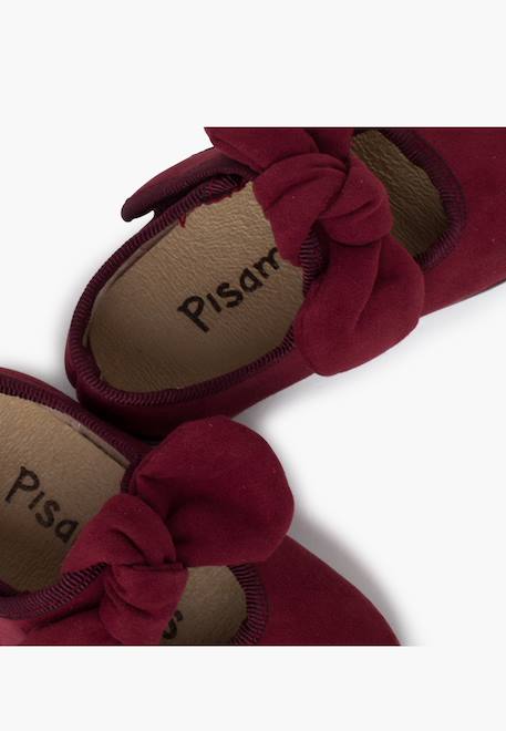 Babies bamara avec fermeture à scratch à ruban Bleu marine+Bordeaux+Gris+Noir+Rose+Taupe+Terrecuite 12 - vertbaudet enfant 