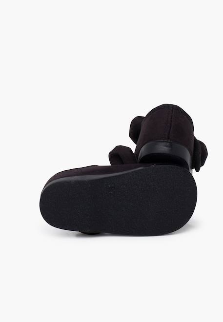 Babies bamara avec fermeture à scratch à ruban Bleu marine+Bordeaux+Gris+Marron+Noir+Taupe+Terrecuite+Vert 27 - vertbaudet enfant 