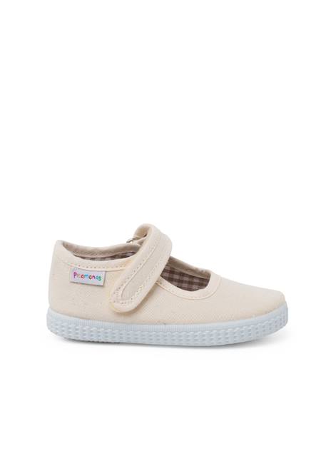 Chaussures babies fille à scratch style basket Blanc+Bleu denim+Bleu marine+Corail+Écru+Fucsia+Gris+Jaune+Rose+Rose pâle+Rouge 24 - vertbaudet enfant 