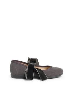 Chaussures-Chaussures fille 23-38-Babies avec ruban en velours pour filles