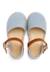 Espadrilles en toile recyclée avec bande type cuir Ciel clair+Citron+Naturel 4 - vertbaudet enfant 