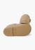 Salomés en cuir avec fermeture à boucle Blanc+Camel+Ciel clair 9 - vertbaudet enfant 