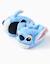 Chaussons en peluche avec oreilles stitch en 3d Bleu clair 2 - vertbaudet enfant 