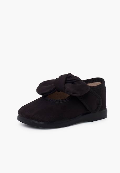Babies bamara avec fermeture à scratch à ruban Bleu marine+Bordeaux+Gris+Marron+Noir+Taupe+Terrecuite+Vert 26 - vertbaudet enfant 