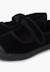 Chaussures babies en velours embout en caoutchouc Bleu marine+Gris+Noir+Vieux rose 18 - vertbaudet enfant 