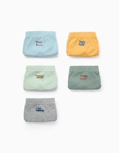 Lot de 5 boxers cars & days  - vertbaudet enfant