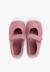 Chaussures babies bout en caoutchouc à fermeture scratch Blanc+Lavande pastel+Rose+Rose chewing-gum 17 - vertbaudet enfant 